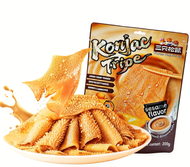 Vegetarian tripe/sesame sauce flavor